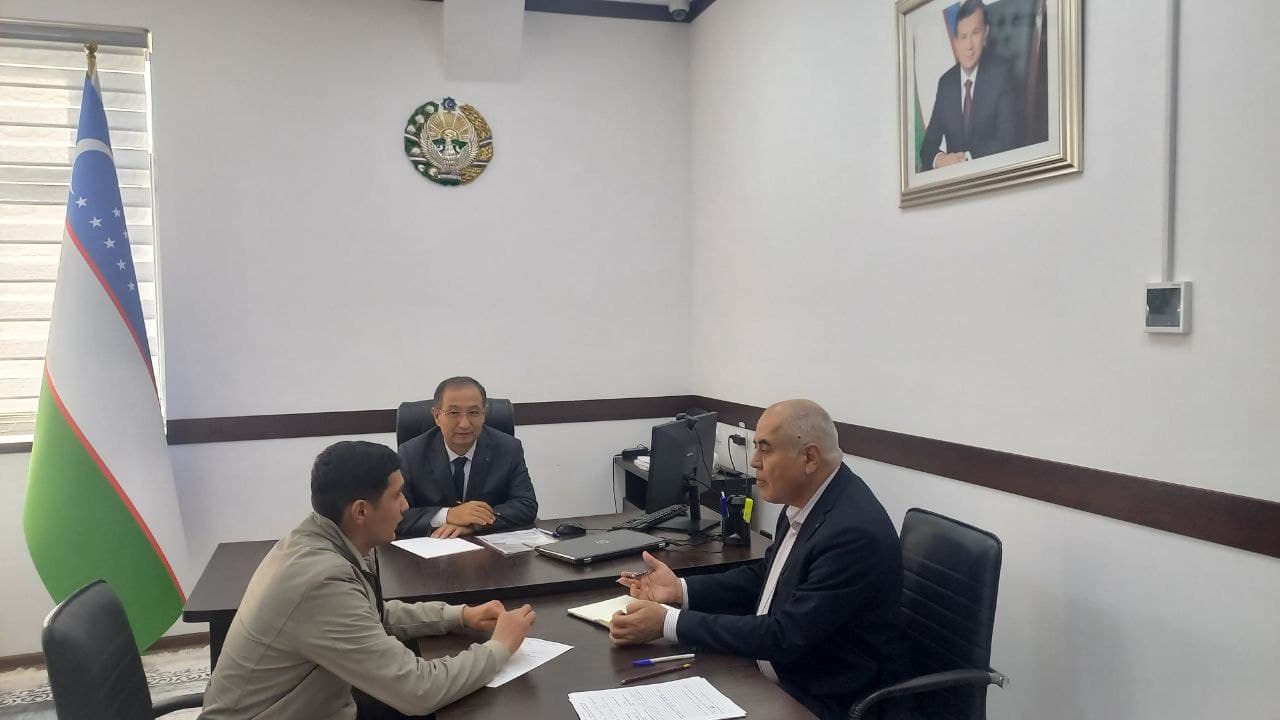 Buxoro viloyatida sayyor qabul o‘tkazildi