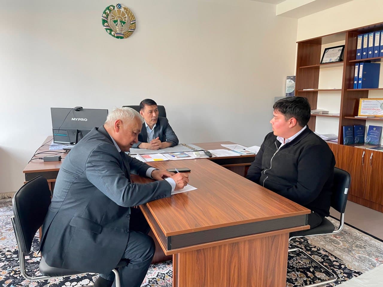 Mobile Public Reception Held in the Khorezm Region