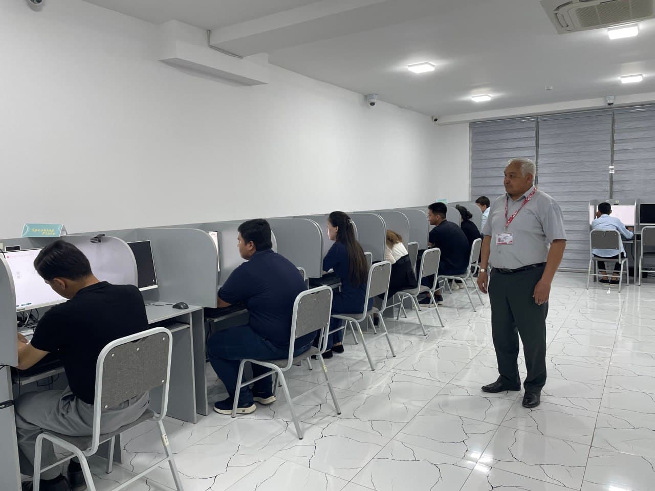 Selection testing of promising personnel for the "El-yurt umidi" Foundation