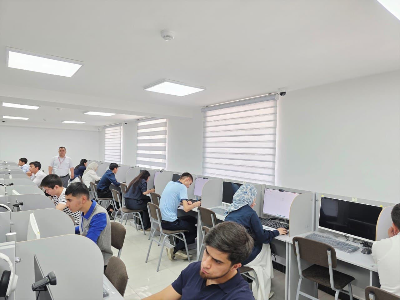 Selection testing of promising personnel for the "El-yurt umidi" Foundation