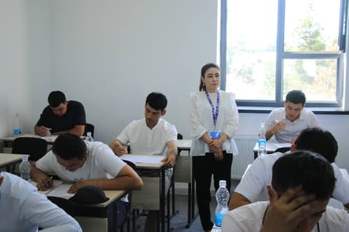 Nomzodlar uchun test sinovlari o‘tkazildi