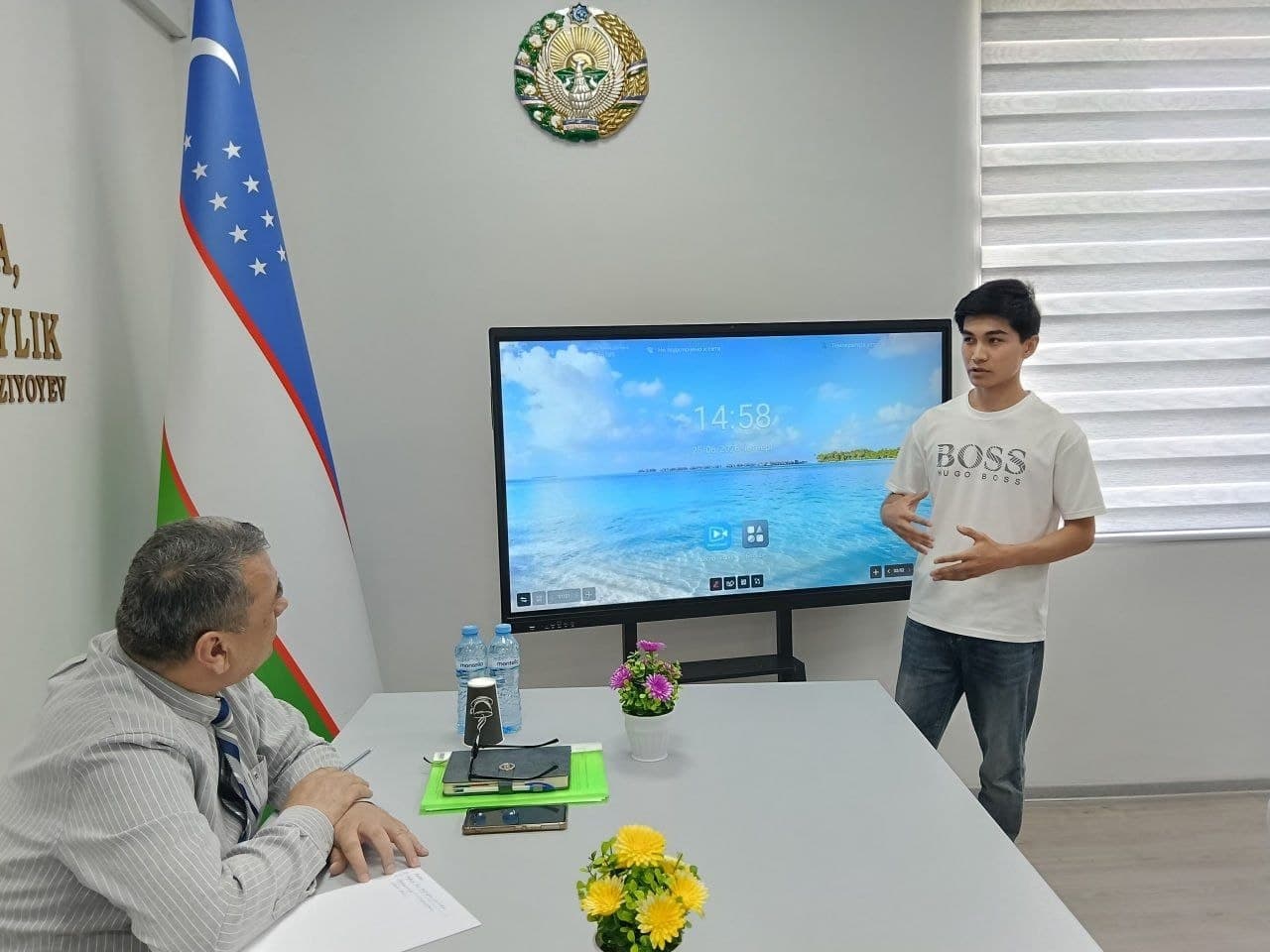 A meeting with citizens and young people was held in the Syrdarya Region