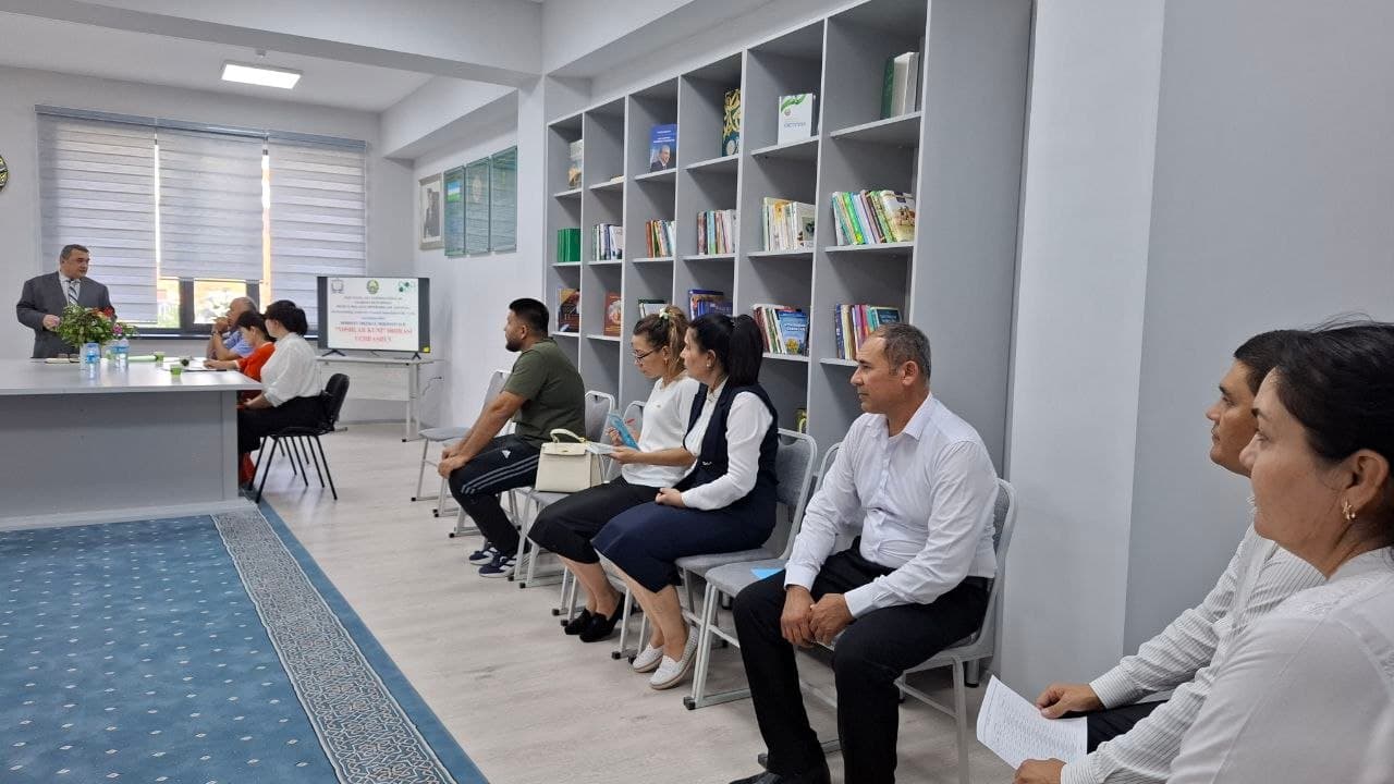В Навоийской области состоялась встреча с гражданами и молодёжью
