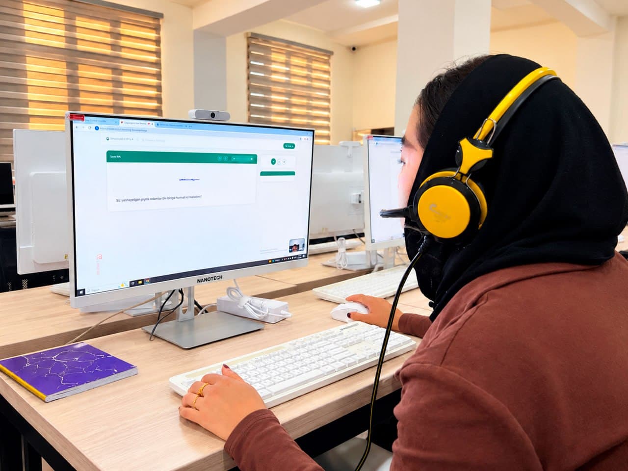 A Test Examination Was Conducted to Assess and Certify Proficiency in Uzbek as a Foreign Language