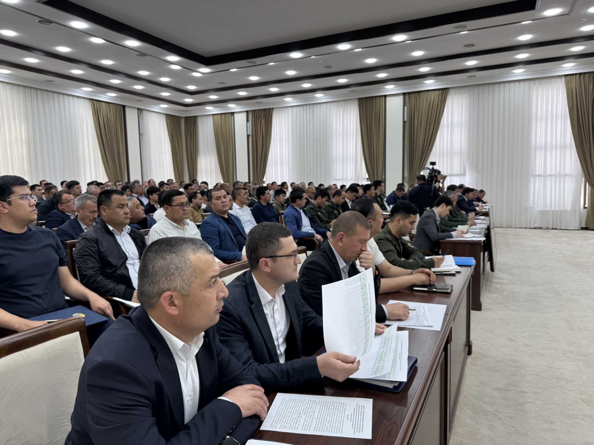 Qurilish va uy-joy kommunal xo‘jaligi sohasida nazorat qilish inspeksiyasi rahbari Sirojiddin Eshquvvatov boshchiligida o‘tkazildi.