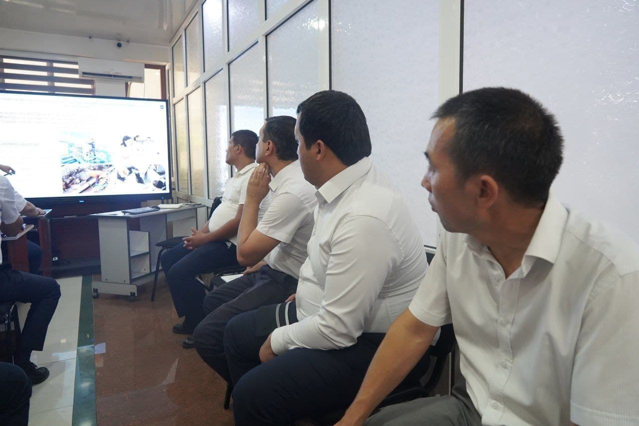 Shuningdek, seminar-treningning nazariy qismi doirasida ichimlik suvi ta’minoti va oqova suvlarni chiqarib yuborish sohasidagi nazorat faoliyati bilan bog‘liq masalalar keng yoritildi.