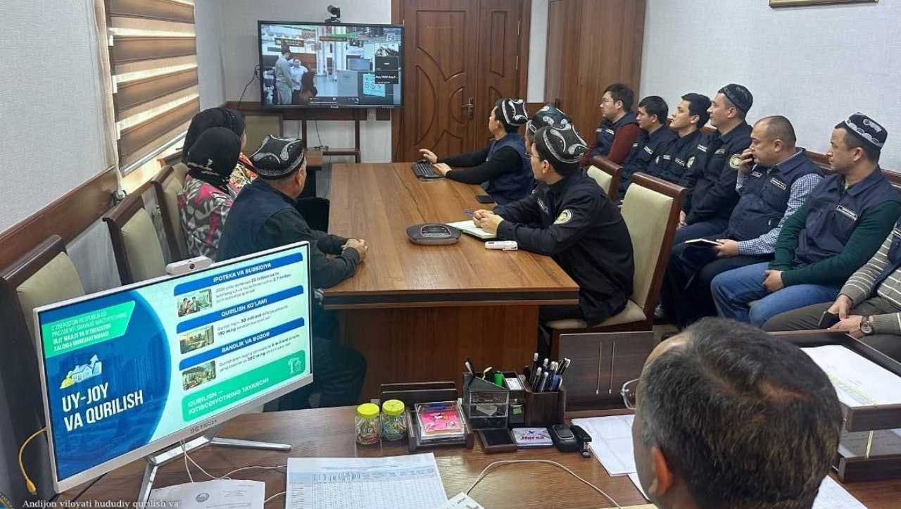 Bugun anʼanaga muvofiq Qurilish va uy-joy kommunal xo‘jaligi sohasida hududiy nazorat qilish inspeksiyalarida navbatdagi siyosiy-maʼrifiy soat bo‘lib o‘tdi.