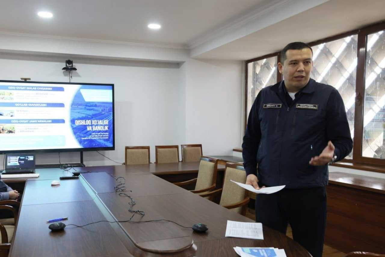 Bugun anʼanaga muvofiq Qurilish va uy-joy kommunal xo‘jaligi sohasida hududiy nazorat qilish inspeksiyalarida navbatdagi siyosiy-maʼrifiy soat bo‘lib o‘tdi.