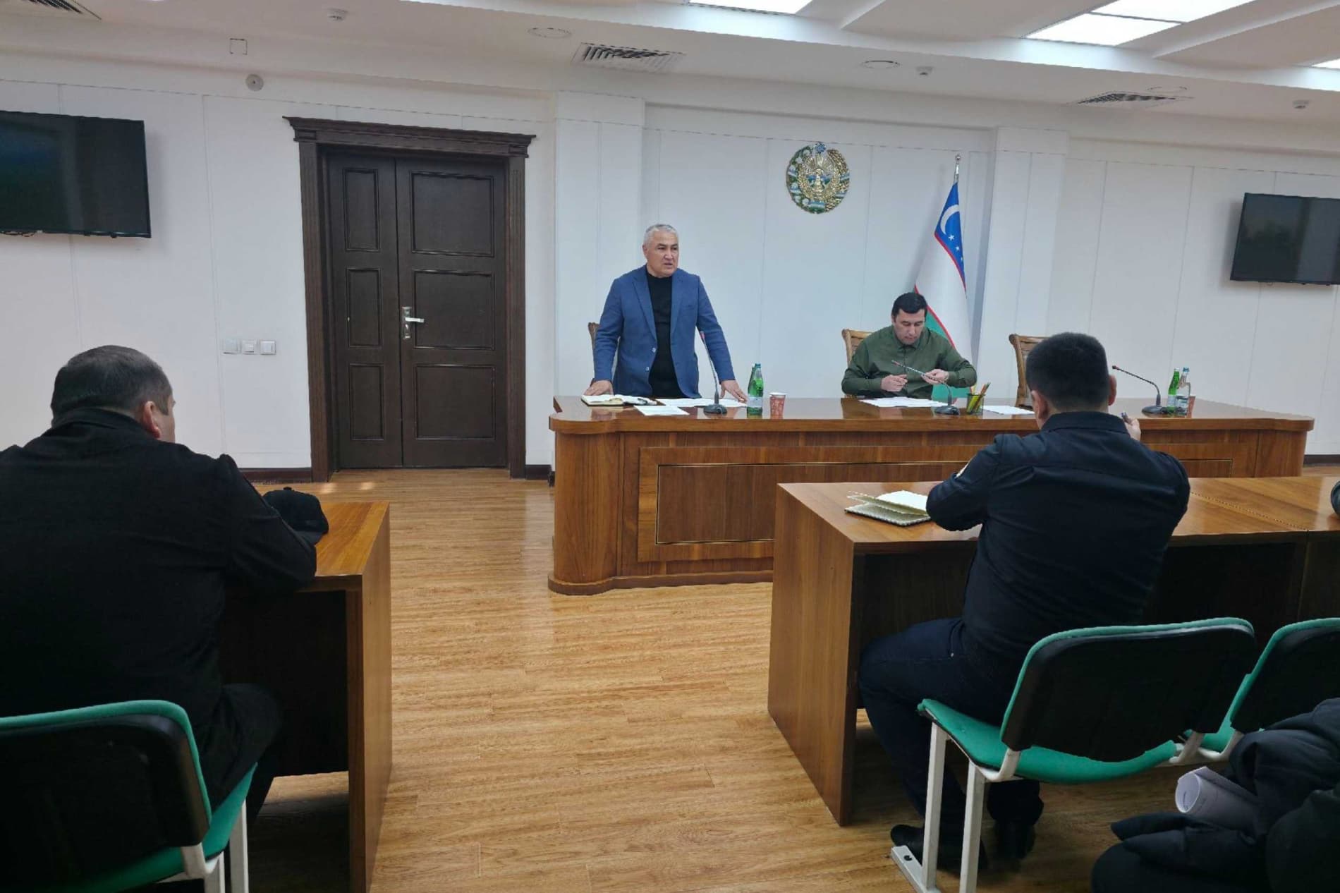 Surxondaryoda qurilish sohasida masʼuliyat va sifat masalalariga bag‘ishlangan yig‘ilish o‘tkazildi