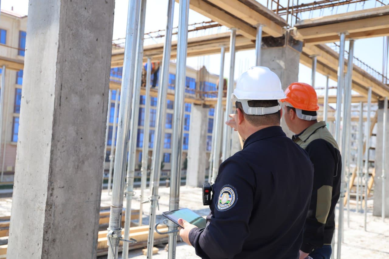 Qurilishda sifat va xavfsizlik — doimiy nazoratda