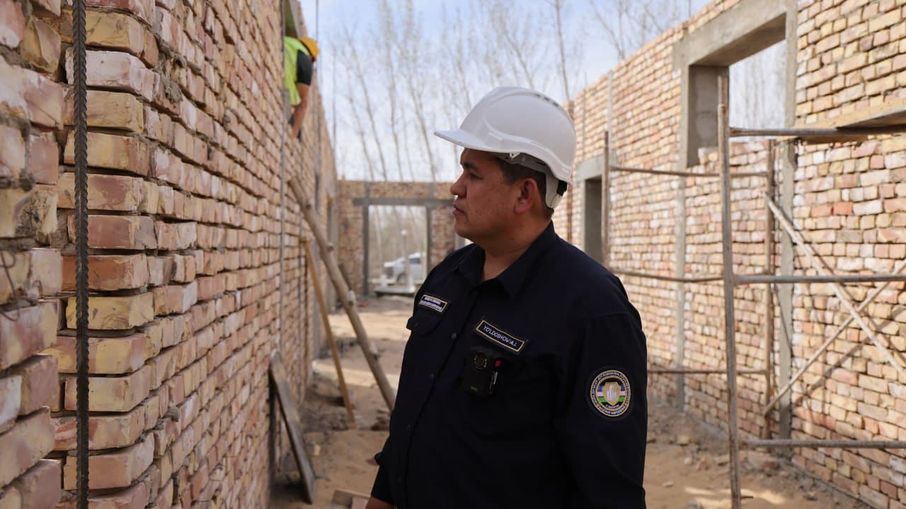 Qurilish obyektlarida sifat va xavfsizlik — doimiy nazoratda!