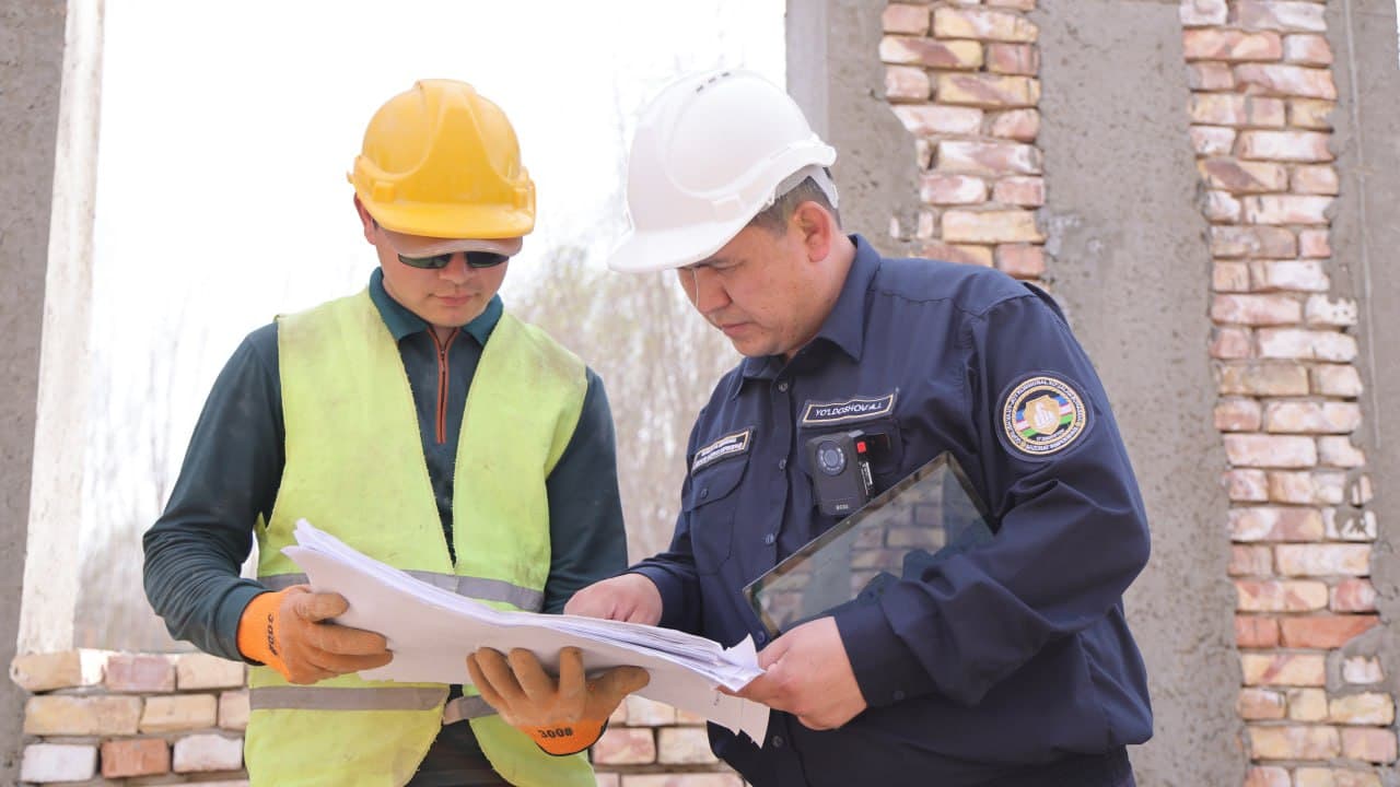 Qurilish obyektlarida sifat va xavfsizlik — doimiy nazoratda!