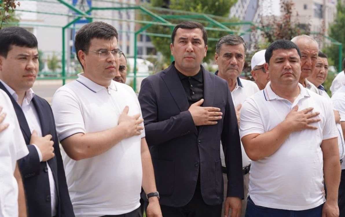 The grand opening ceremony of the new administrative building of the Tashkent regional territorial inspection for construction and housing and communal services was held.