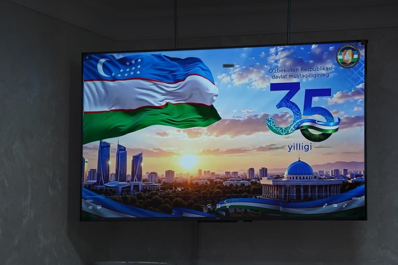 Qurilish va uy-joy kommunal xo‘jaligi sohasida nazorat qilish inspeksiyasida O‘zbekiston Respublikasi mustaqilligining 35 yilligi munosabati bilan bayram tadbiri bo‘lib o‘tdi.