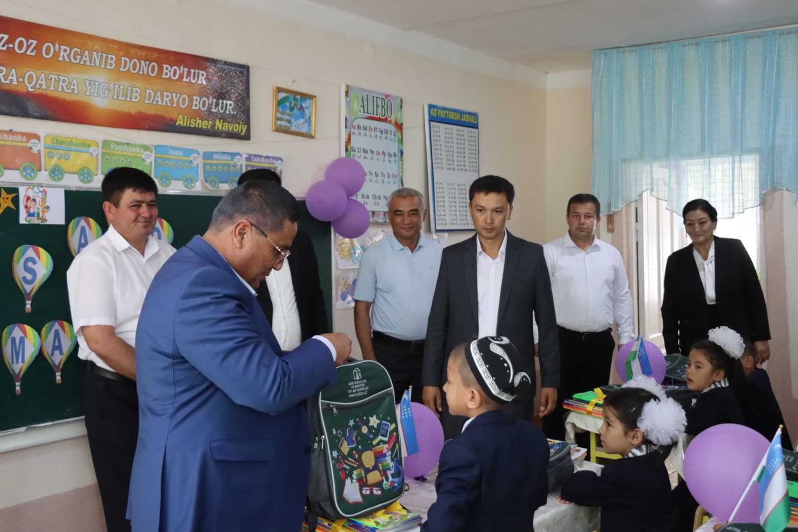 Yakkabog‘ tumanida yangi o‘quv yili tantanali ravishda boshlandi