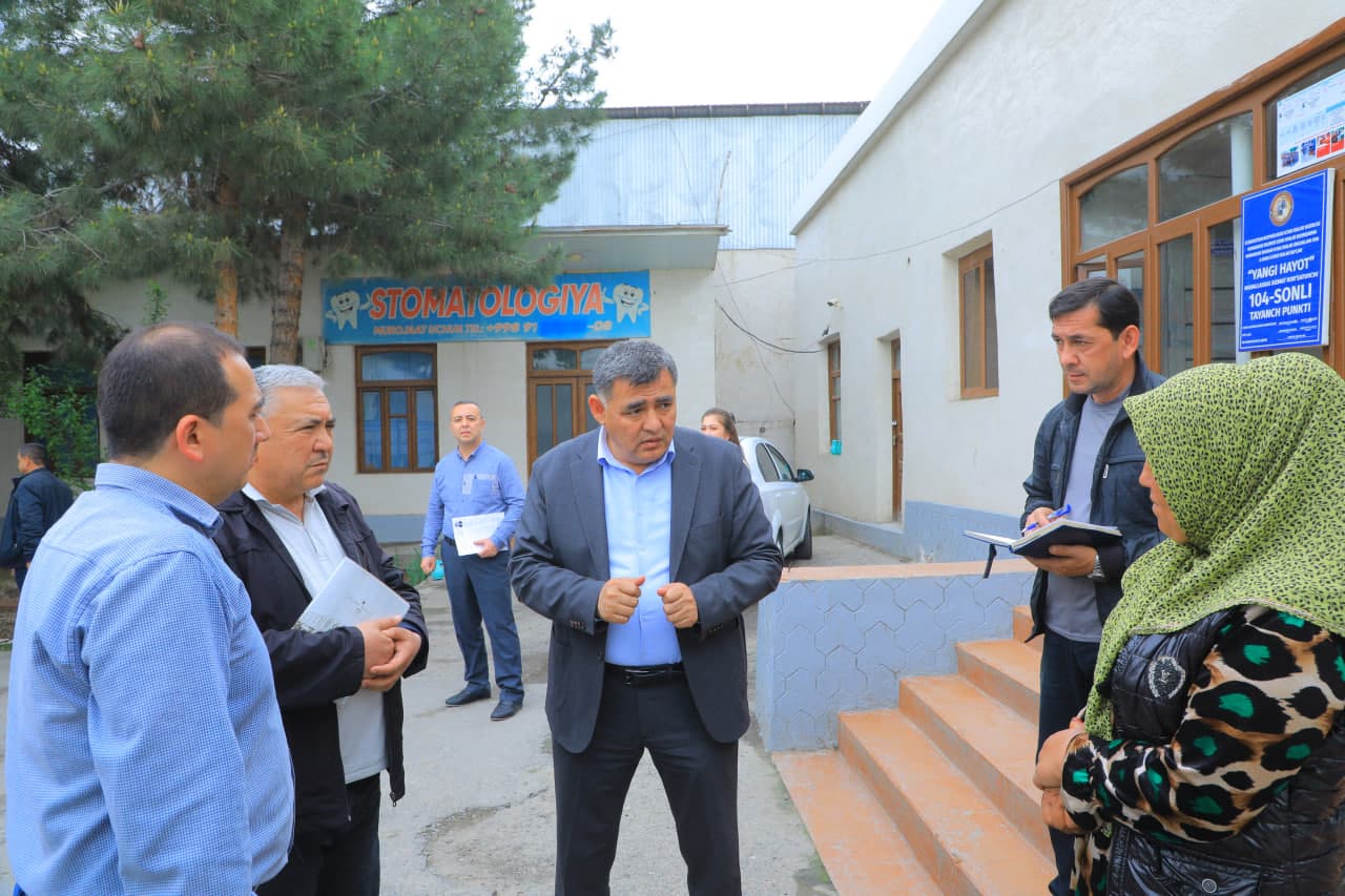 Фуқаролар мурожаатларини ўрганиш мақсадида навбатдаги сайёр қабул бўлиб ўтди