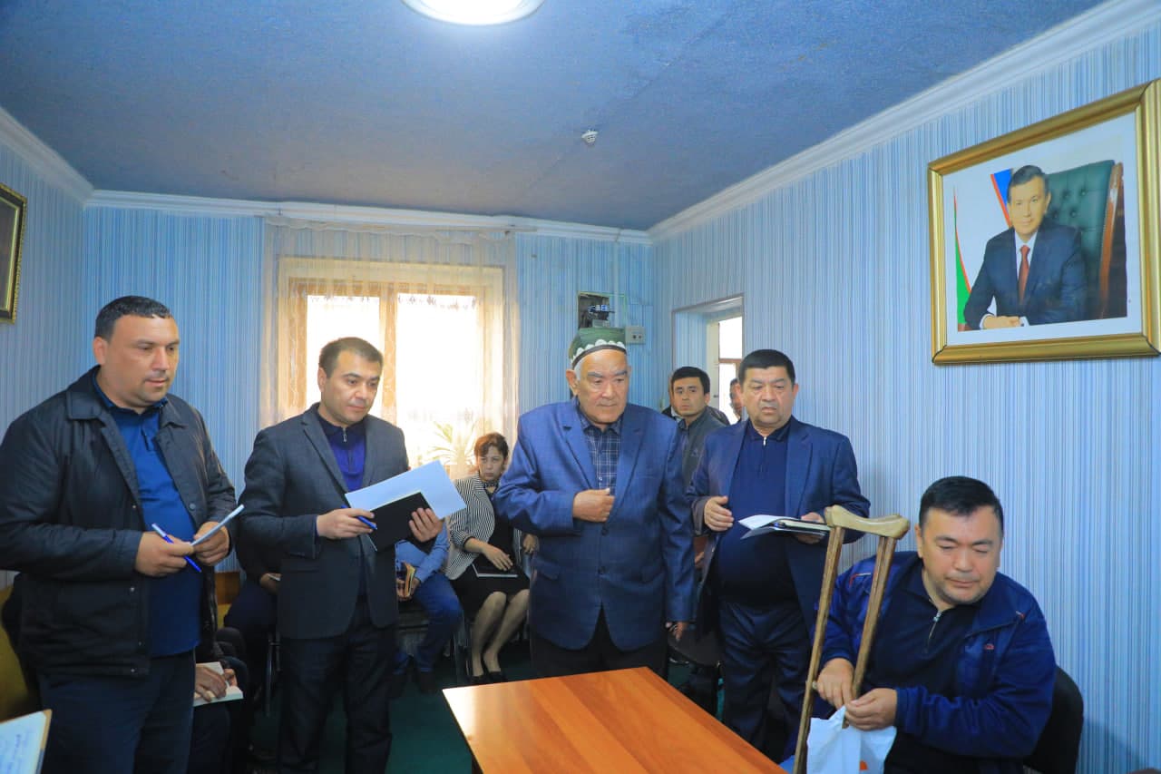 Фуқаролар мурожаатларини ўрганиш мақсадида навбатдаги сайёр қабул бўлиб ўтди