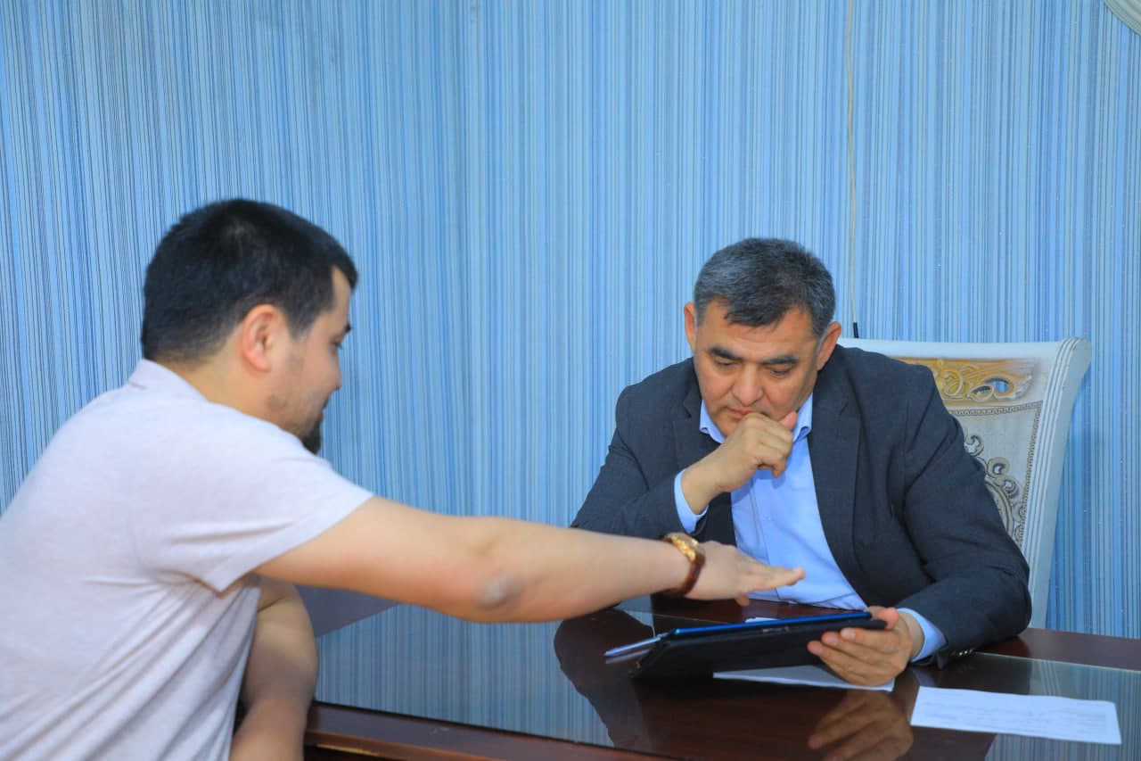 Фуқаролар мурожаатларини ўрганиш мақсадида навбатдаги сайёр қабул бўлиб ўтди