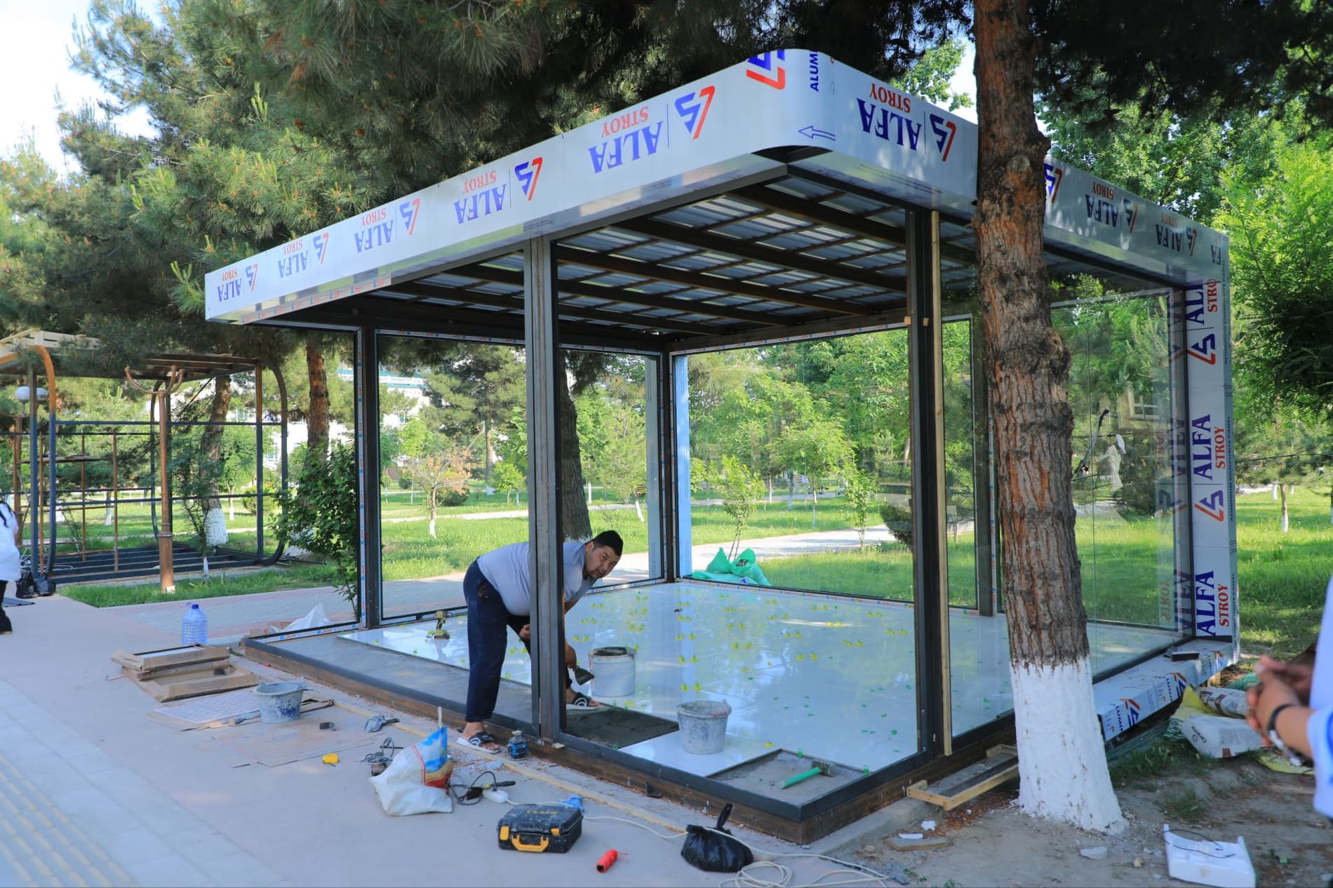 New 24/7 service street in Namangan: modern infrastructure and a new stage for entrepreneurship