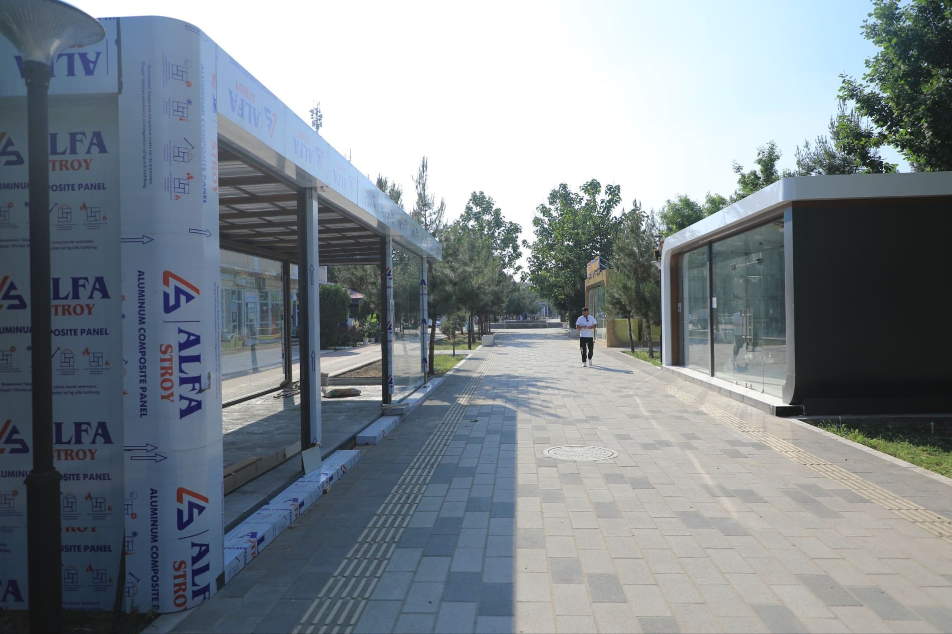 New 24/7 service street in Namangan: modern infrastructure and a new stage for entrepreneurship