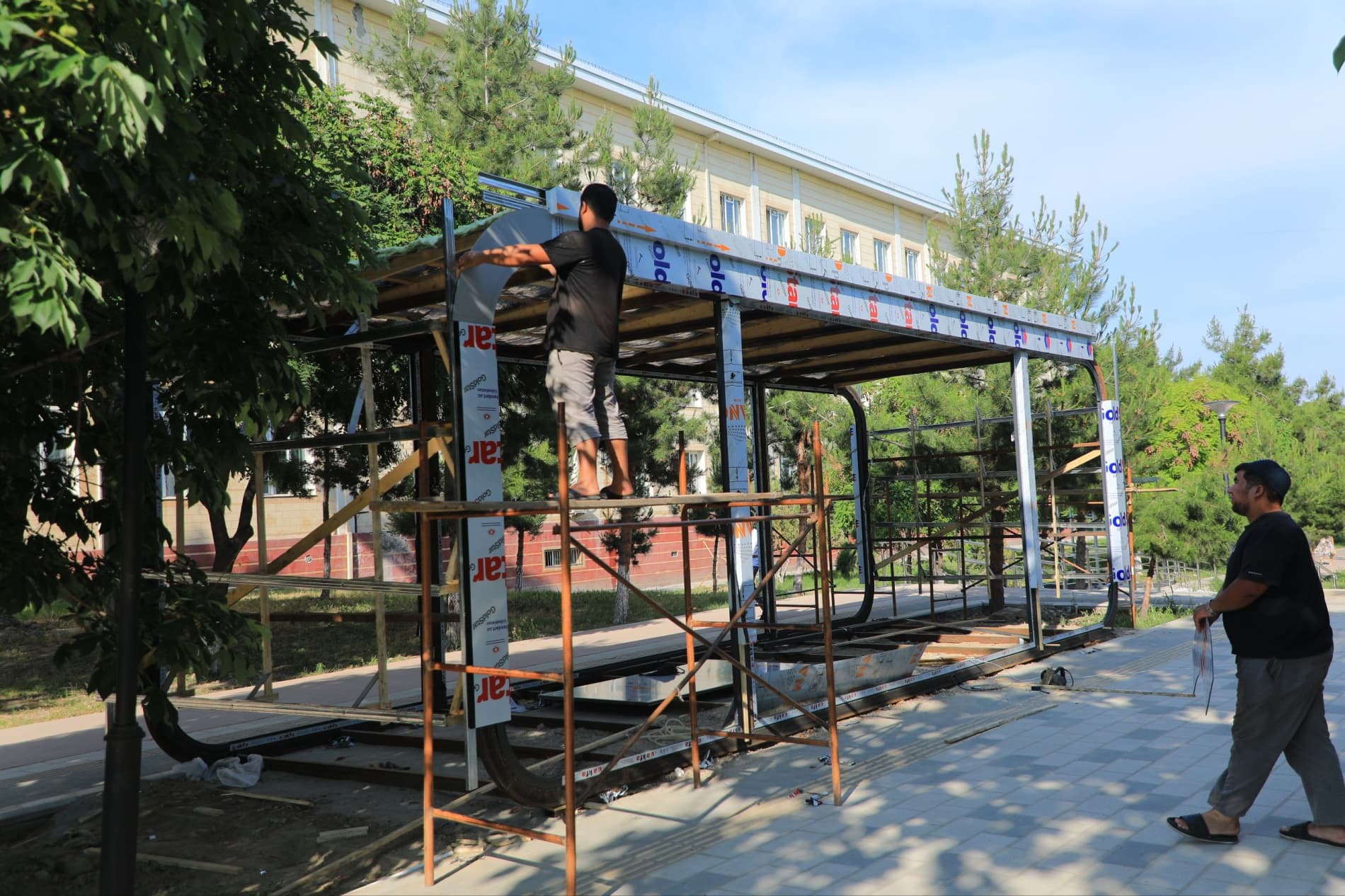 New 24/7 service street in Namangan: modern infrastructure and a new stage for entrepreneurship
