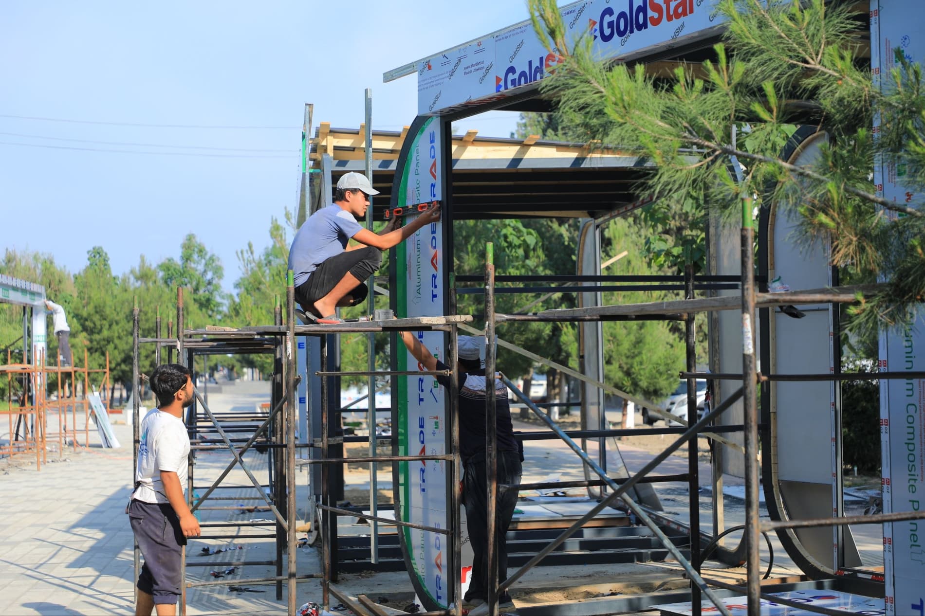 New 24/7 service street in Namangan: modern infrastructure and a new stage for entrepreneurship