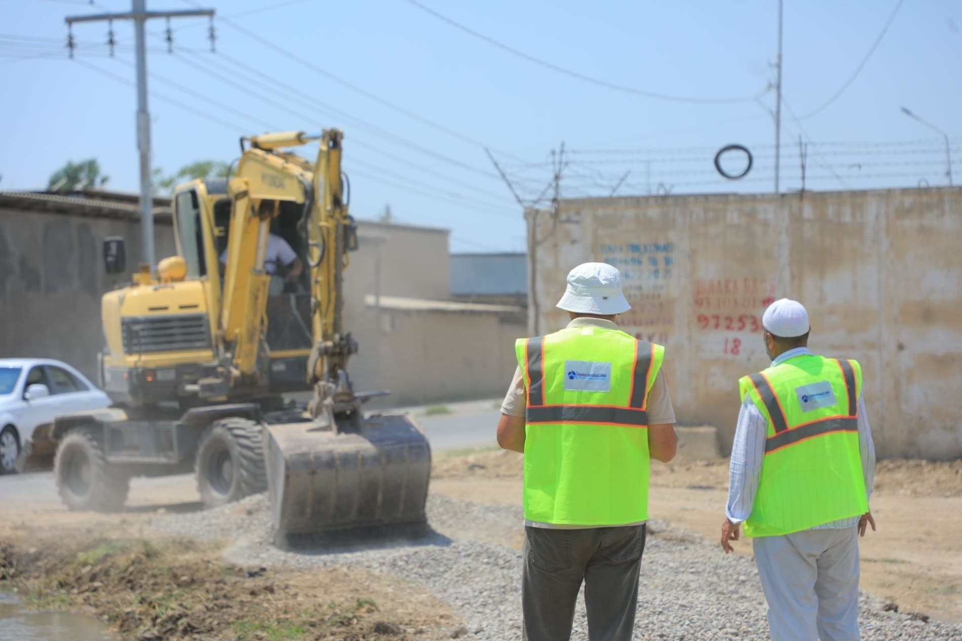 Namangan viloyati hokimi "Kurashxona" suv tozalash va uzatish inshootida amalga oshirilayotgan ishlar bilan tanishdi