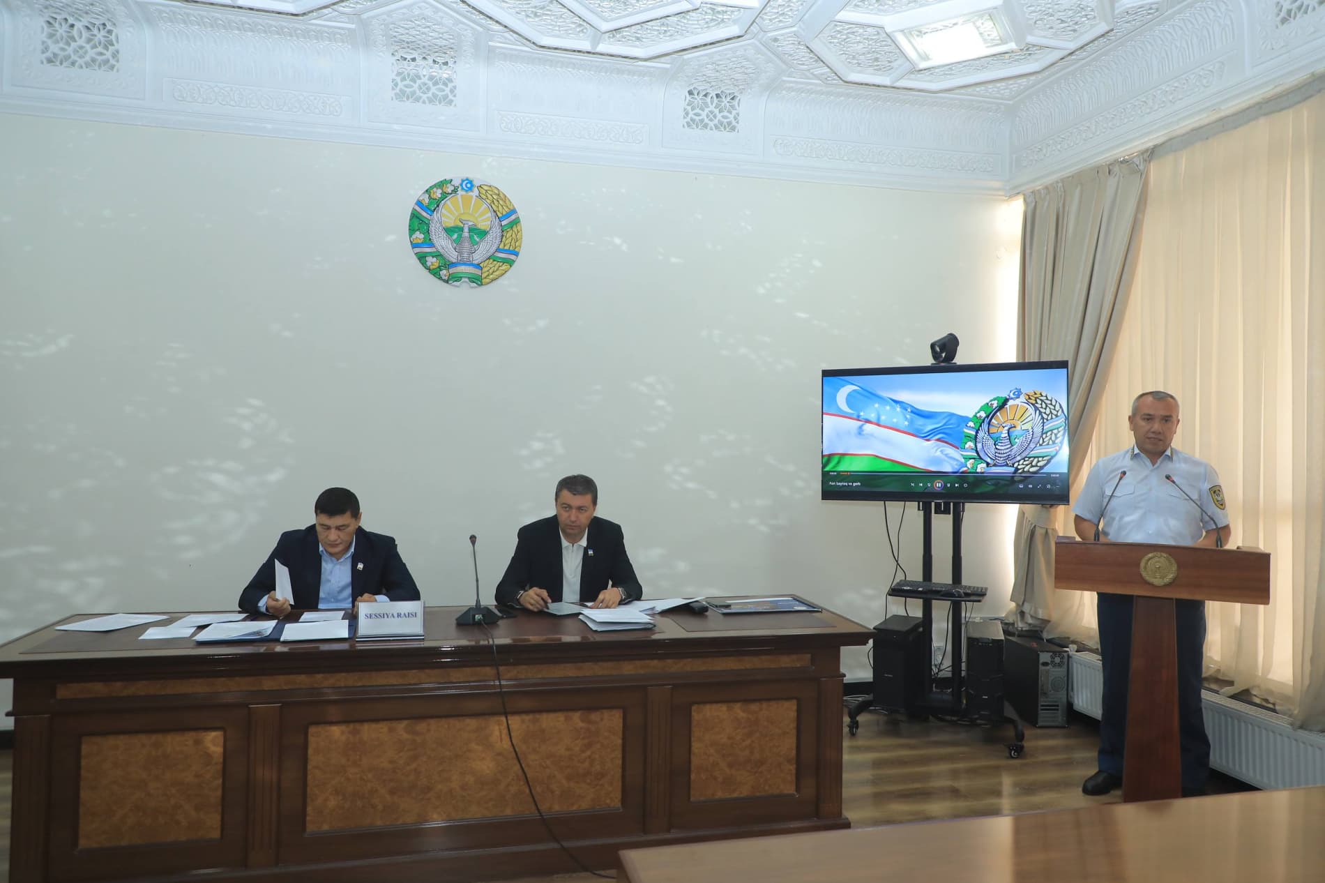 Xalq deputatlari Namangan shahar Kengashining navbatdagi yigirma ikkinchi sessiyasi o‘tkazildi