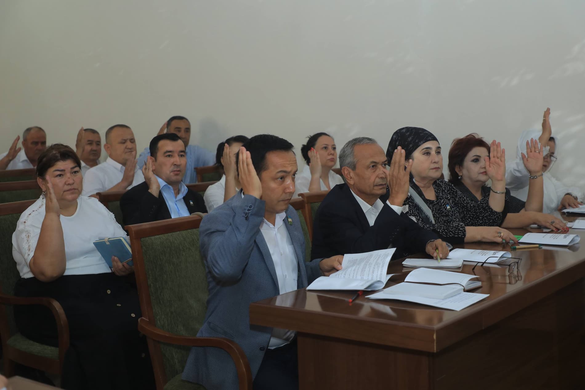 Xalq deputatlari Namangan shahar Kengashining navbatdagi yigirma ikkinchi sessiyasi o‘tkazildi