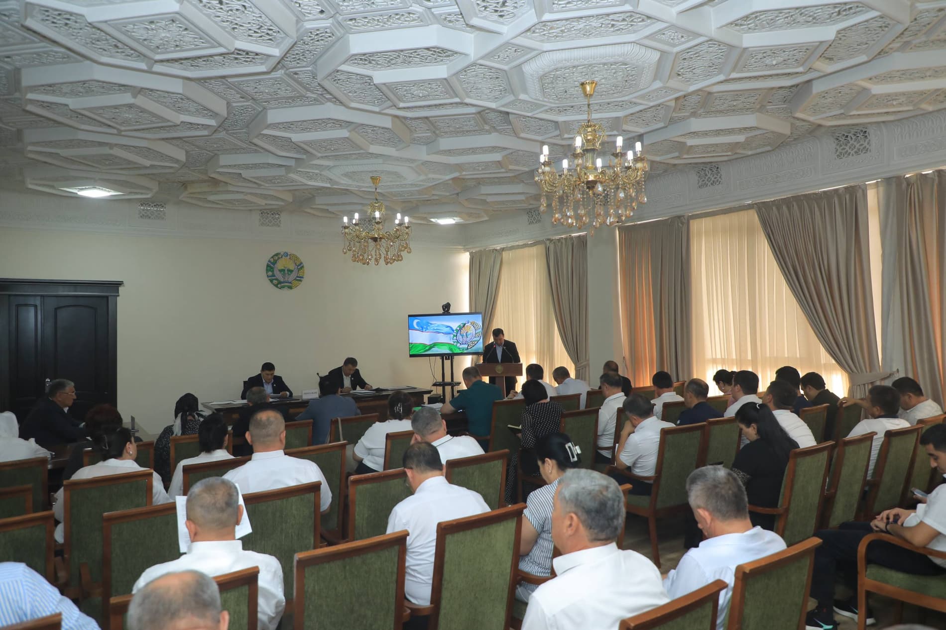 Xalq deputatlari Namangan shahar Kengashining navbatdagi yigirma ikkinchi sessiyasi o‘tkazildi