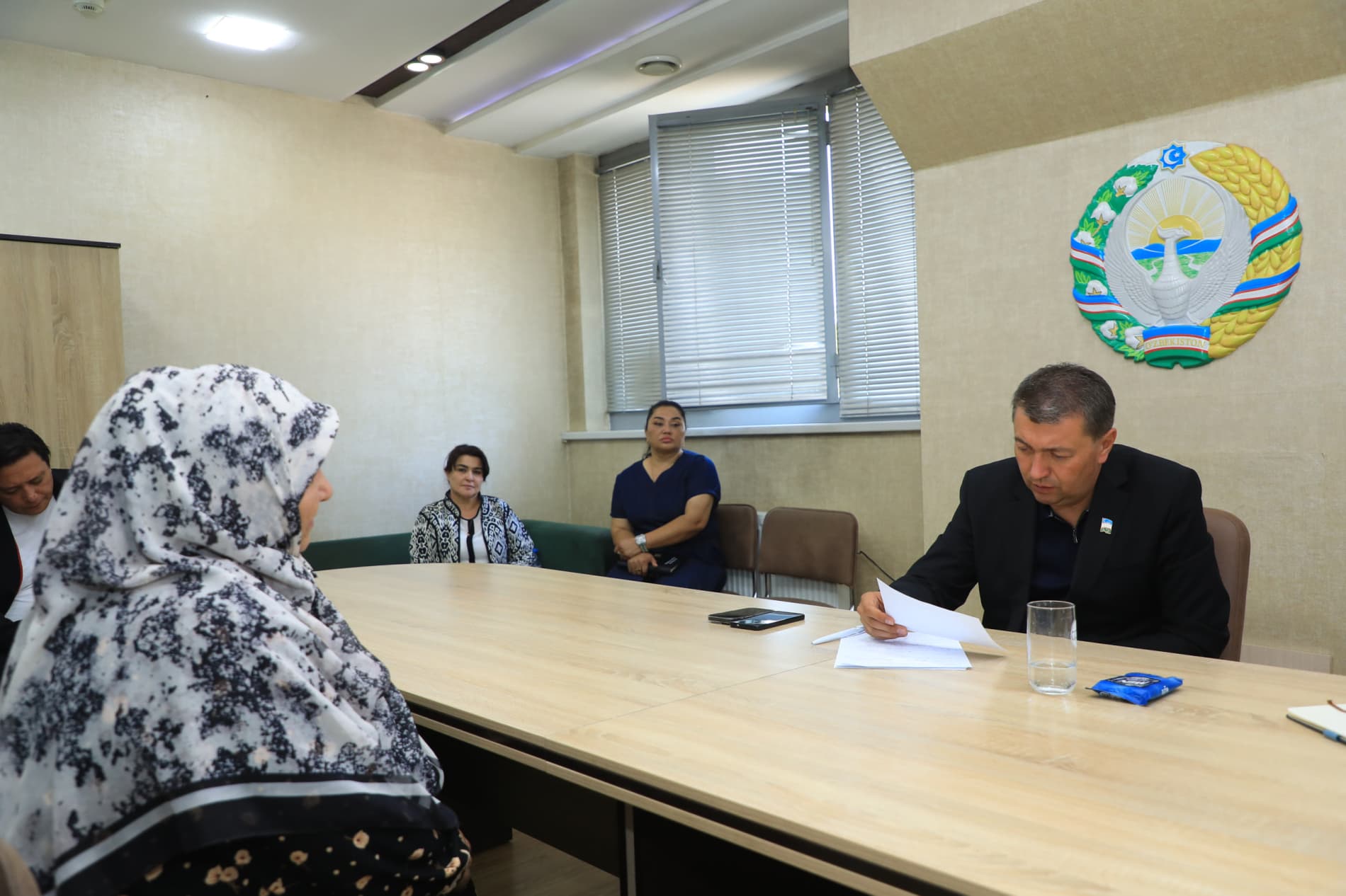 Shaxsiy qabulda fuqarolar murojaatlariga aniq chora-tadbirlar belgilandi