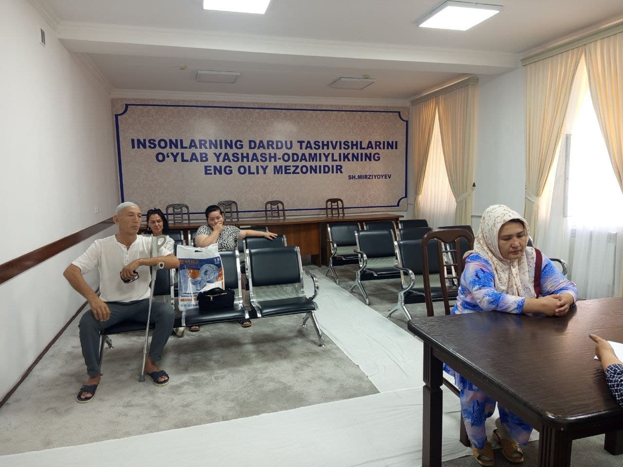 Shaxsiy qabulda xotin-qizlar murojaatlari o‘rganildi