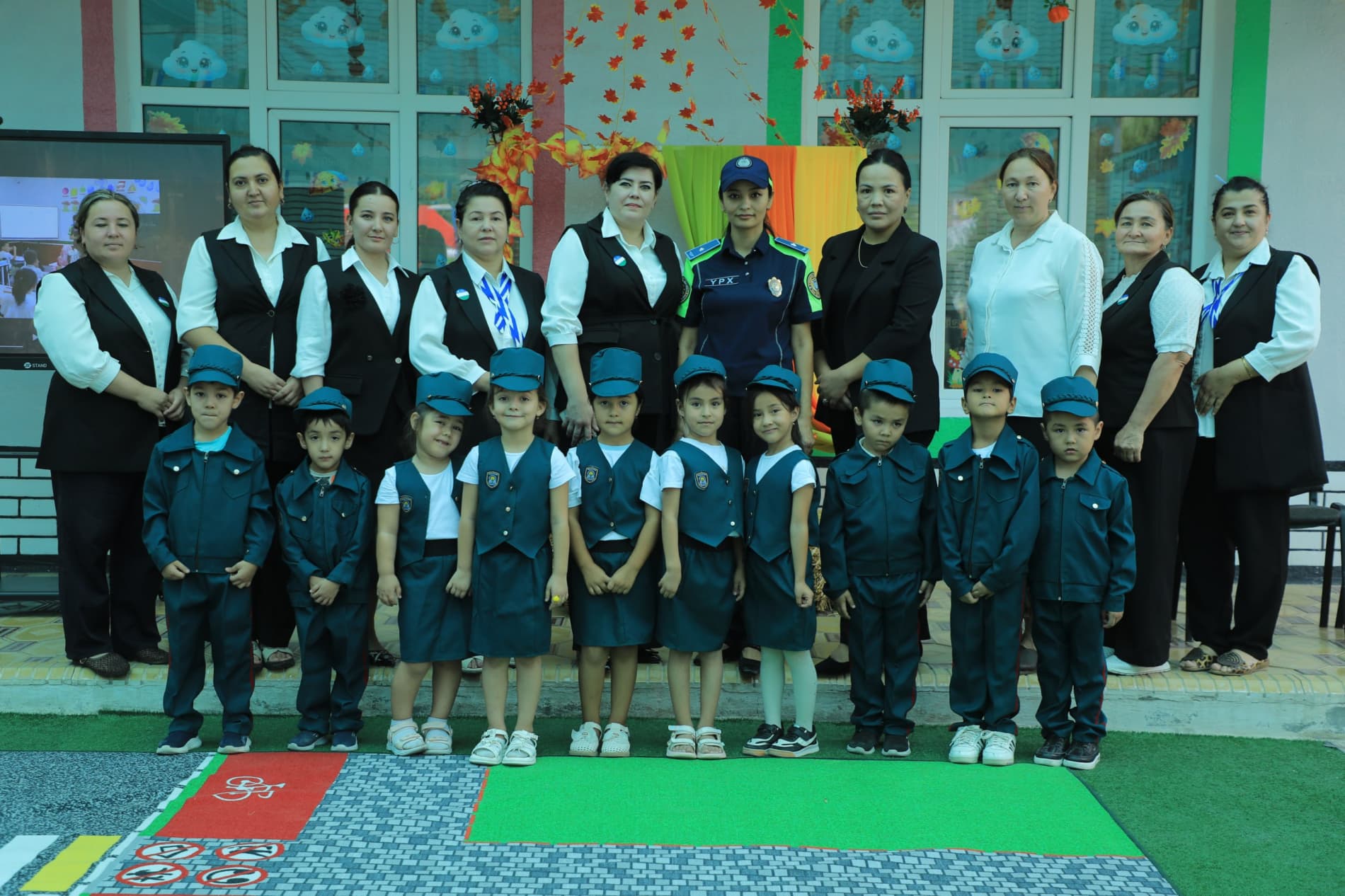 Bog'cha tarbiyalanuvchilari bilan mashg'ulot o'tkazildi