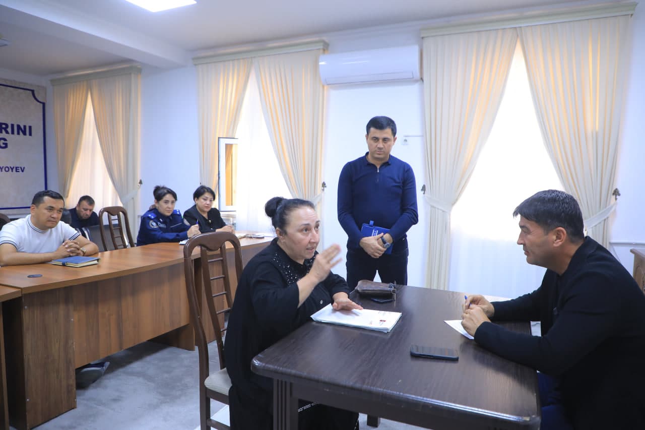 Navbatdagi shaxsiy qabul o‘tkazildi