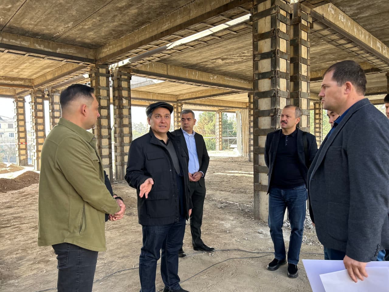 Vazir Surxondaryoda IT Park filiali binosi qurilish ishlari bilan tanishdi