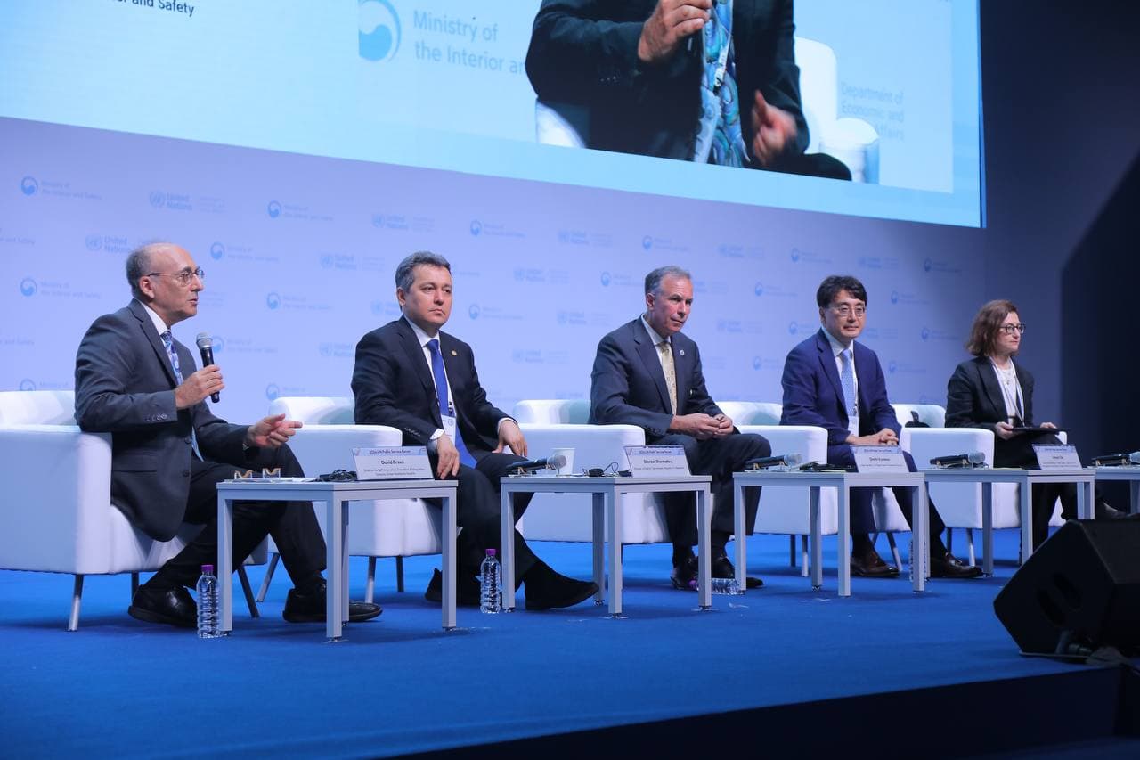 Panel Session: Minister Discusses Ongoing Digital Transformation Efforts and the Significance of Artificial Intelligence in Uzbekistan