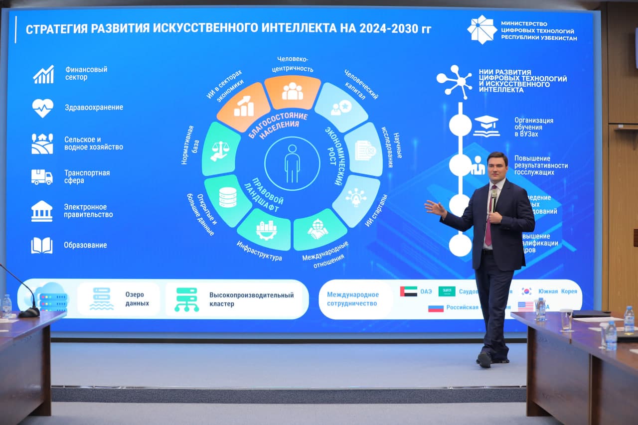 Sun’iy intellekt texnologiyasini keng joriy etish bo‘yicha davra suhbati tashkil etildi