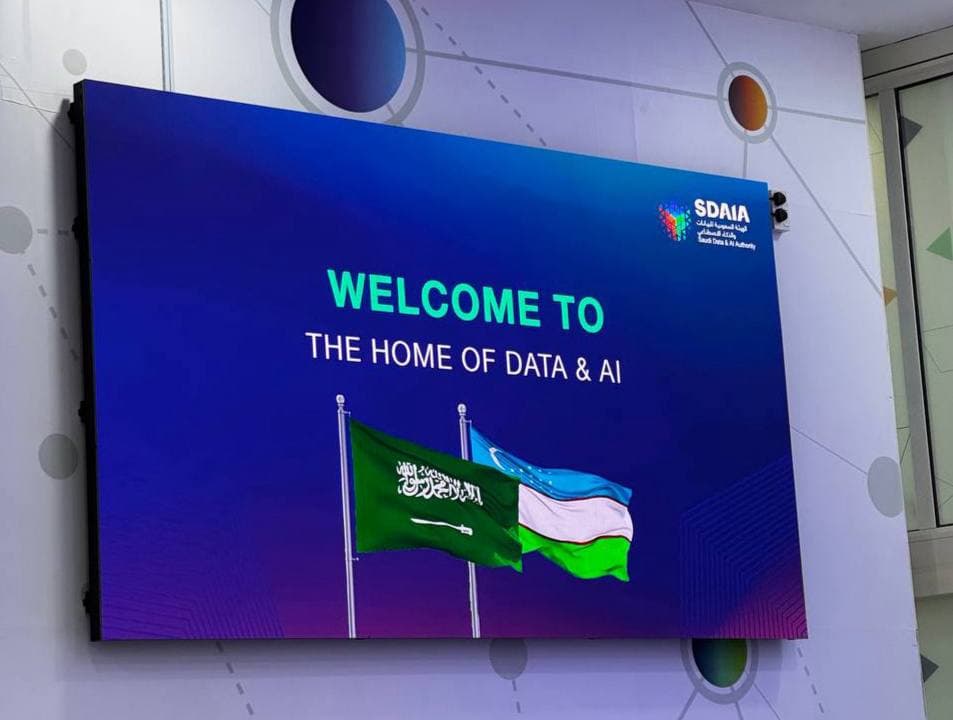 Saudiya Arabistonining ma’lumot va sun’iy intellekt agentligi rahbari bilan hamkorlik masalalari muhokama qilindi