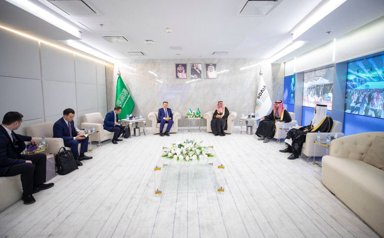 Saudiya Arabistonining ma’lumot va sun’iy intellekt agentligi rahbari bilan hamkorlik masalalari muhokama qilindi