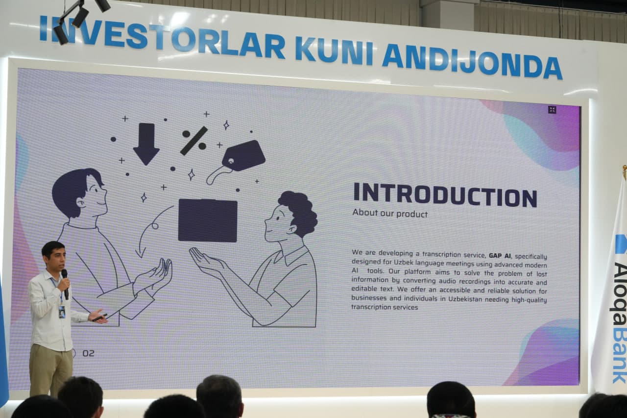 Andijonda “Investorlar kuni”: yoshlarning yangi startap va innovatsiyalari qo‘llab-quvvatlanmoqda