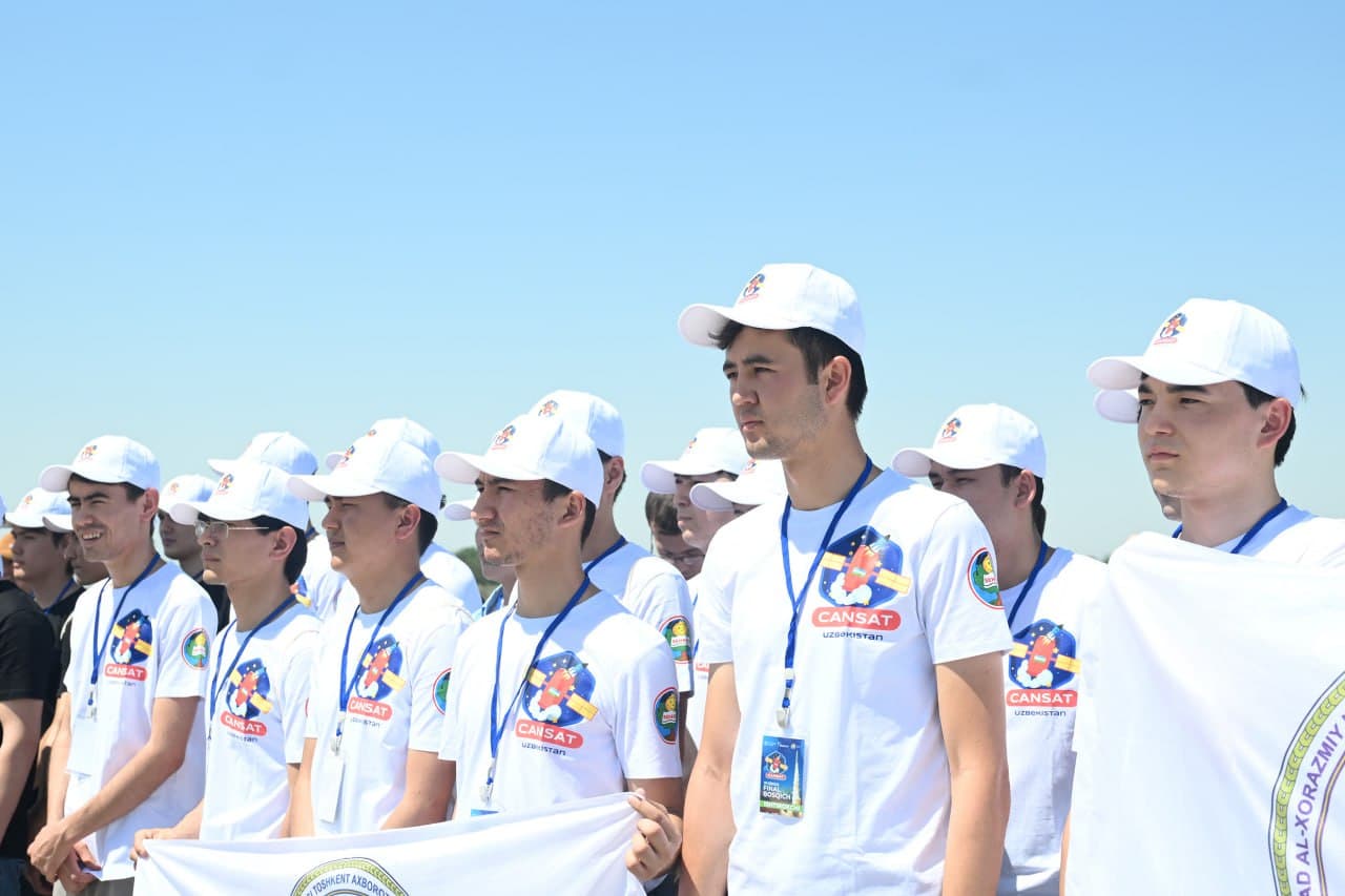 Uzcosmos провел финальный этап конкурса "CanSat Uzbekistan-2025"
