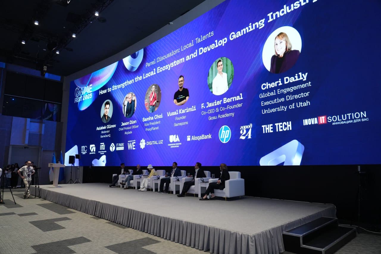 GameFest 2025 — Oʻzbekistonda oʻyinlar va animatsiya ekotizimini rivojlantirish sari muhim qadam