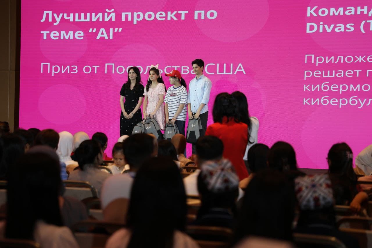 “Technovation Girls Uzbekistan 2025” tanlovining joriy yildagi mavsumi o'z yakuniga yetdi