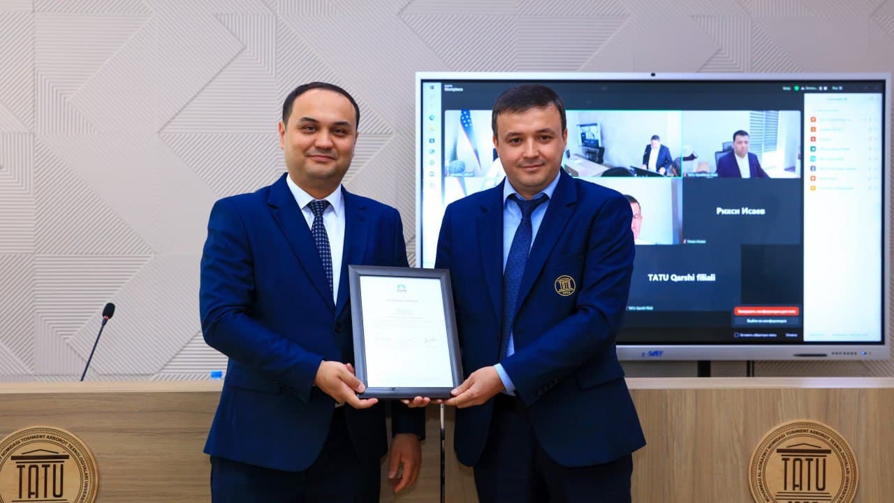 Toshkent axborot texnologiyalari universiteti Germaniyaning eng nufuzli xalqaro akkreditatsiya agentligi – ASIIN tomonidan 6 ta ta’lim dasturi bo‘yicha e’tirof etildi