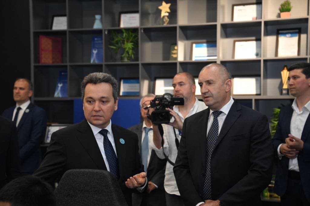 Bolgariya yetakchisi IT Park Uzbekistan faoliyati bilan tanishdi