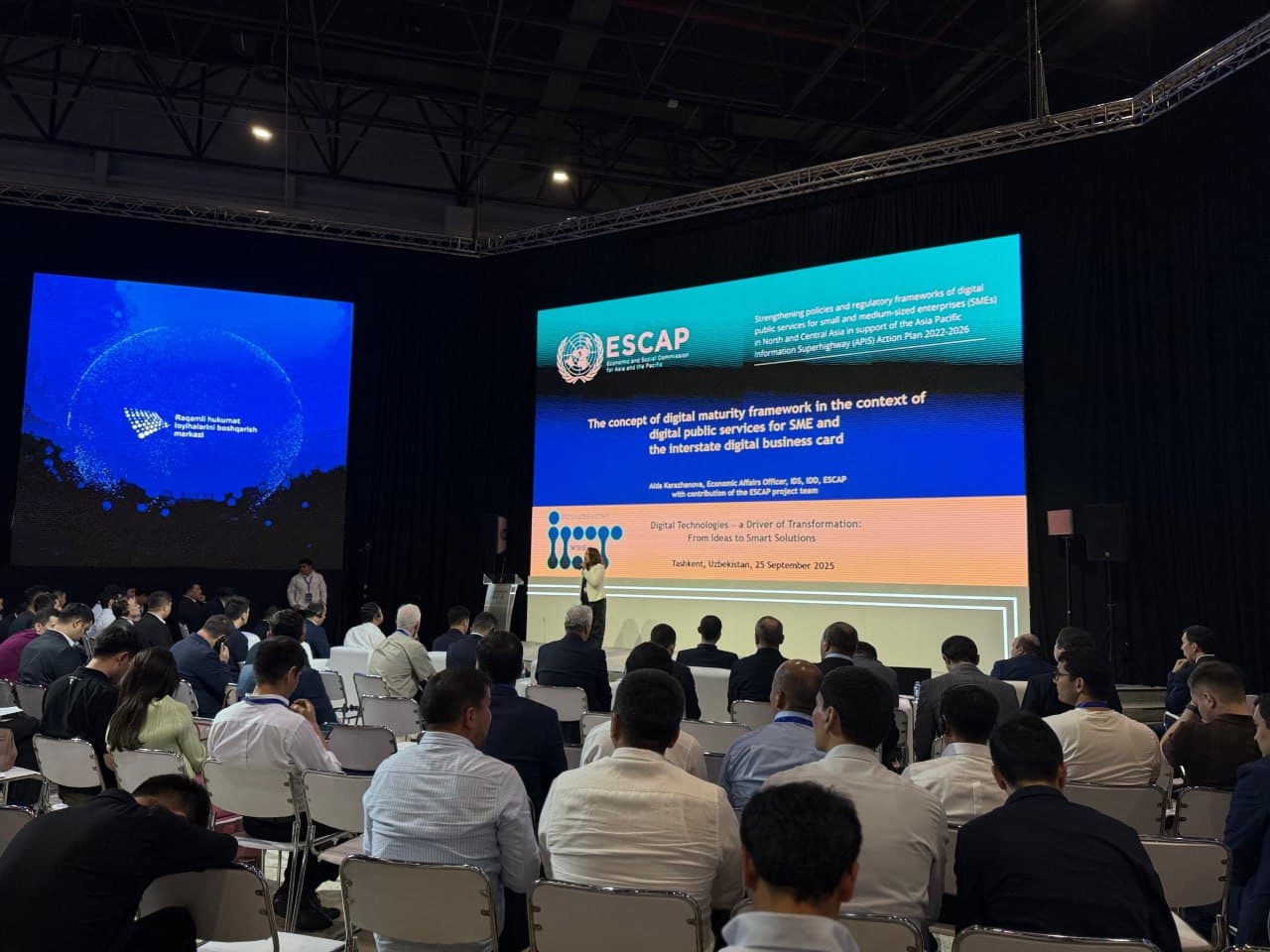 O‘zbekistonning raqamli transformatsiya tajribasi taqdim etildi