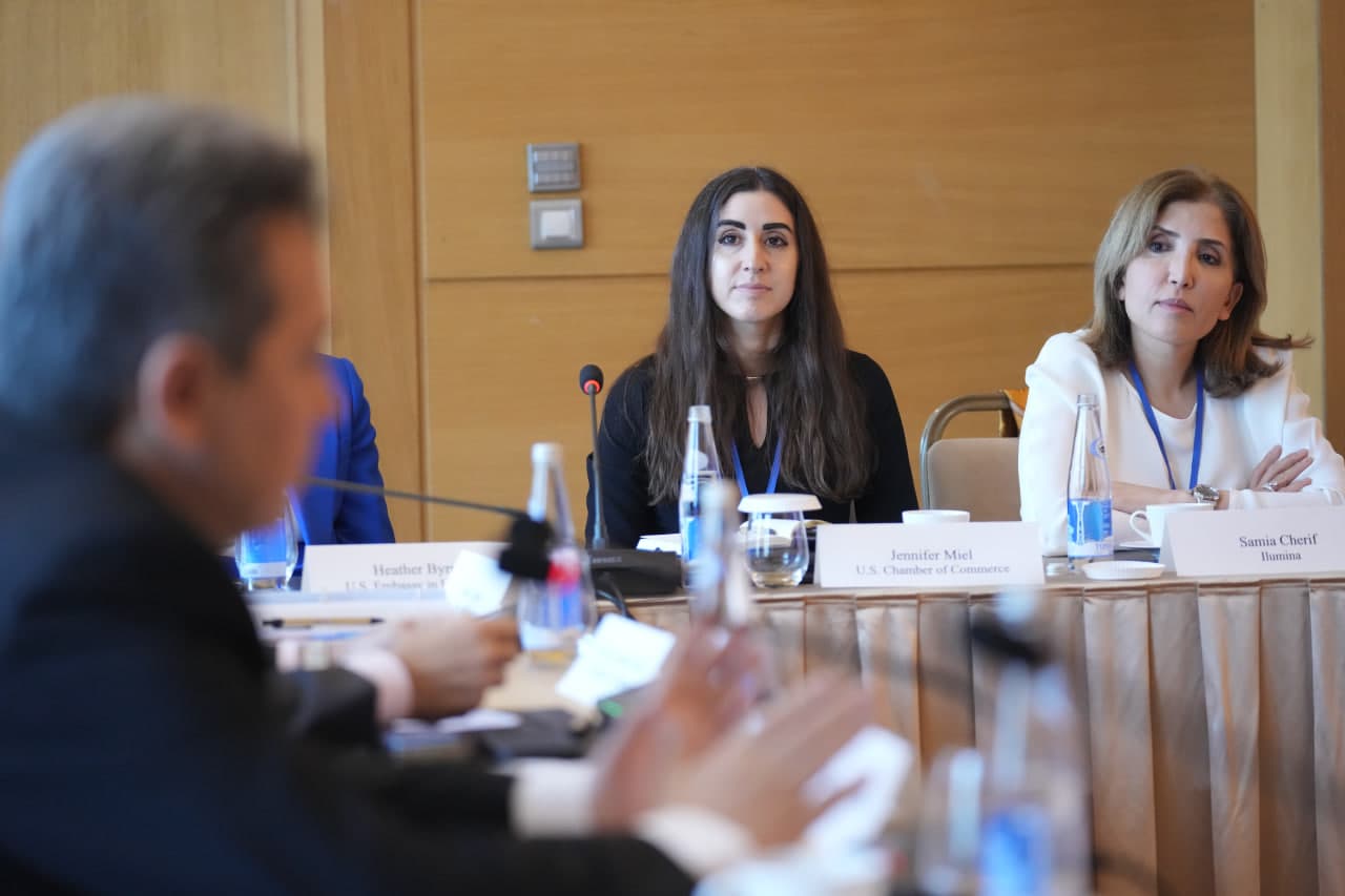 Minister of Digital Technologies Holds Meeting with Leading U.S. Companies