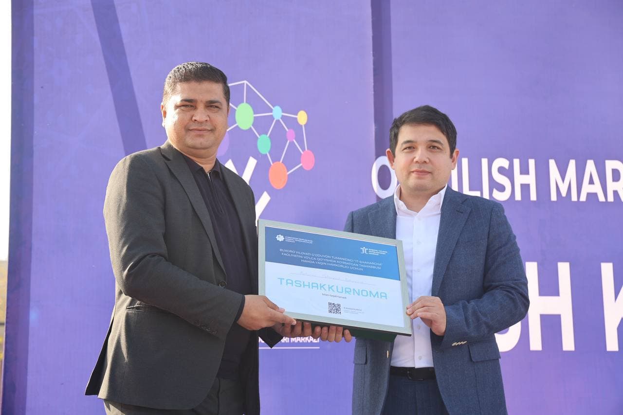Buxoroda “IT-shaharcha” loyihasi start oldi