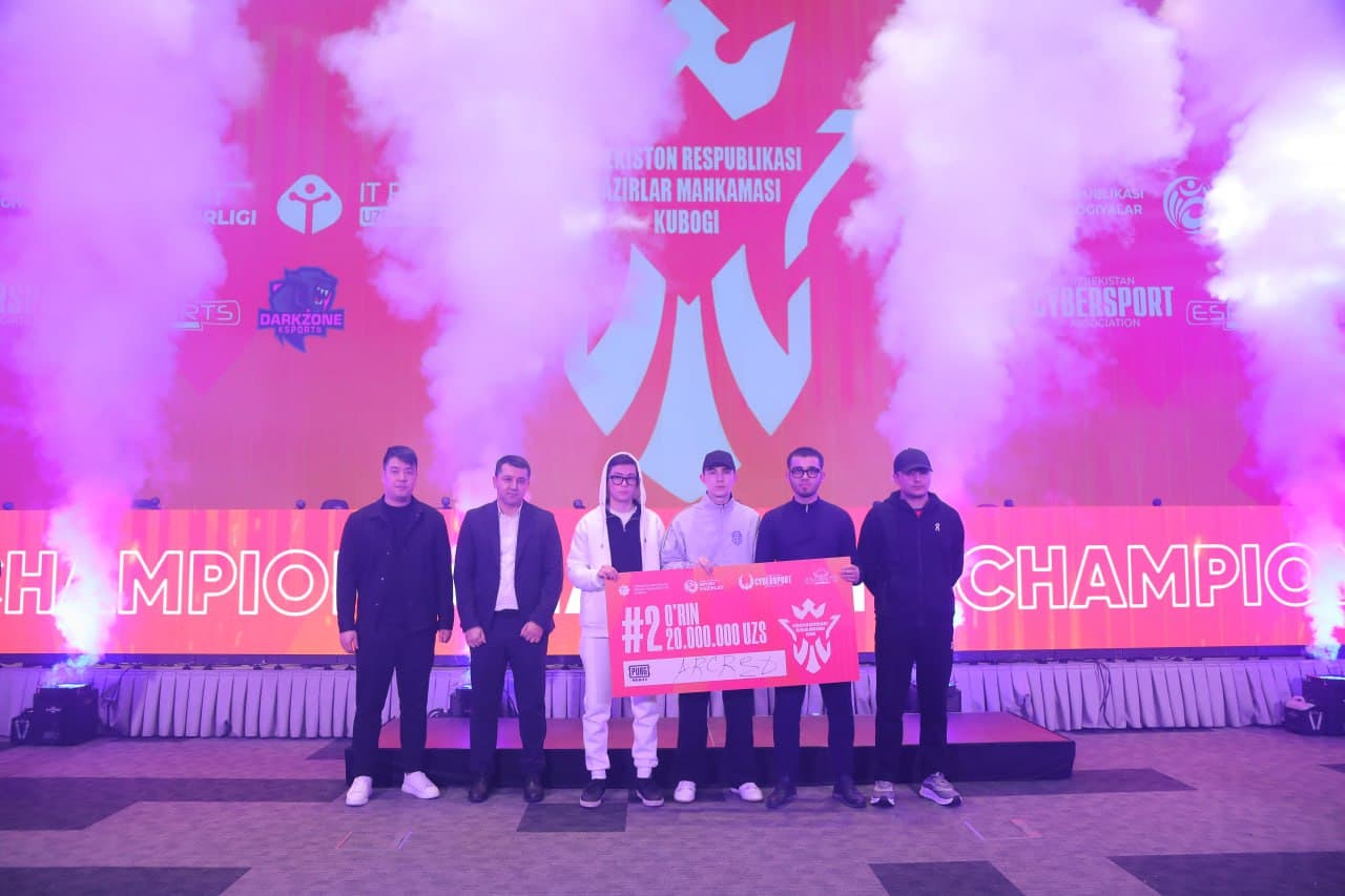 Kibersport bo‘yicha “Vazirlar Mahkamasi kubogi” o‘tkazildi