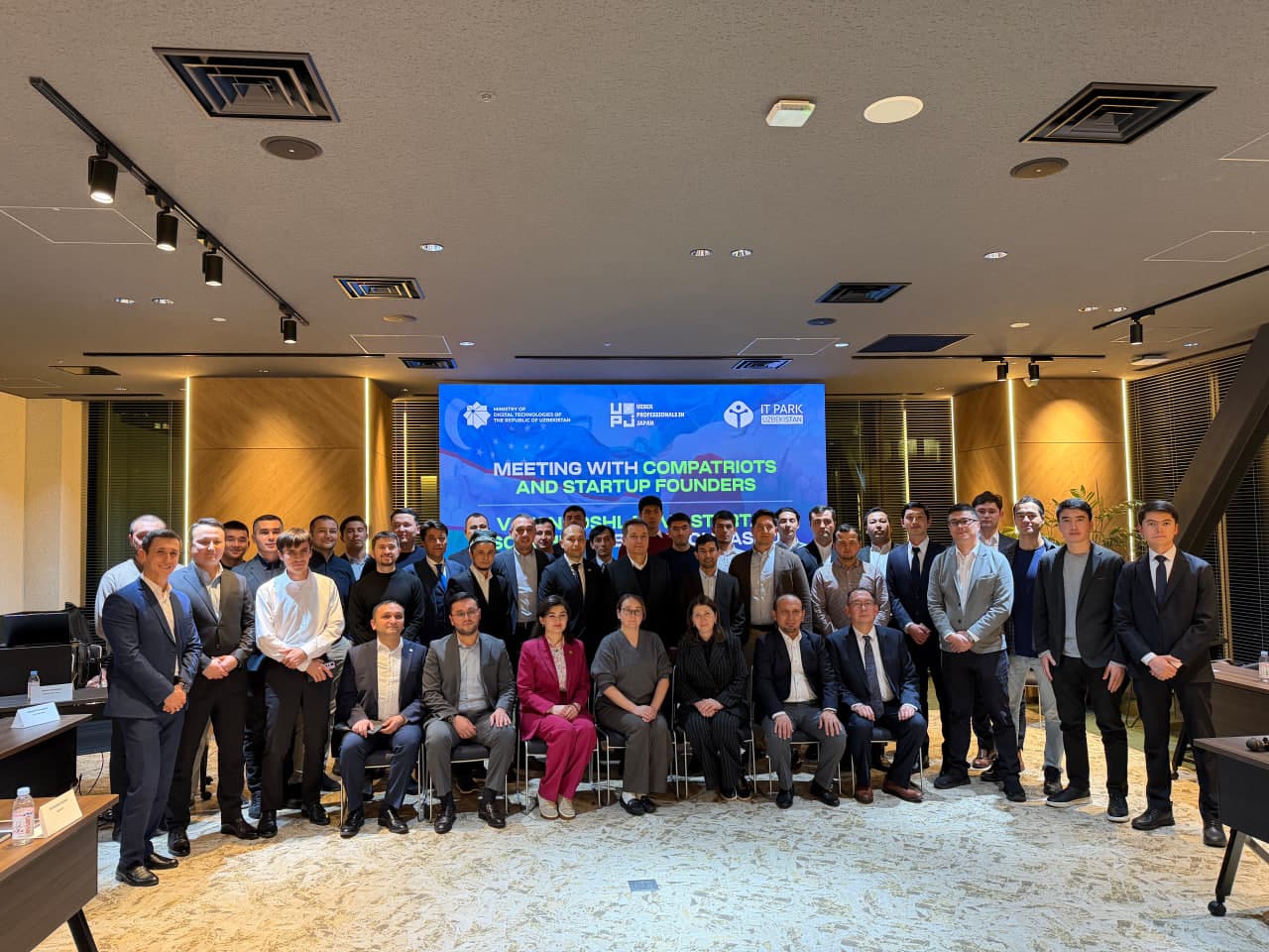 Tokioda o‘zbekistonlik vatandoshlar va startap asoschilari bilan uchrashuv o‘tkazildi